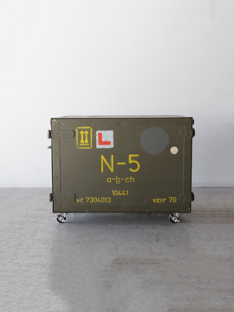チェコ軍 Medical Box ”N-5” メディカルボックス キャスター付き