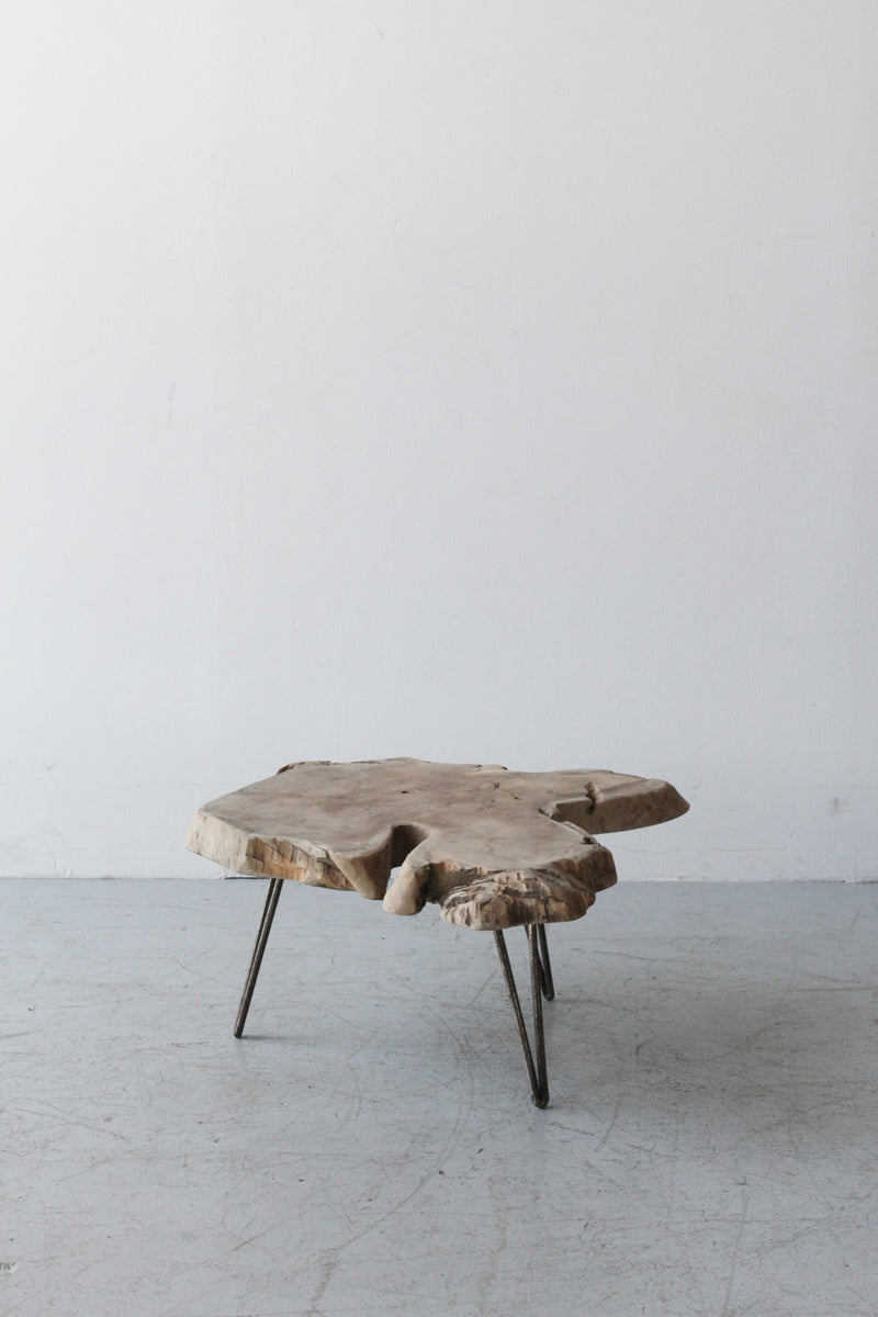 Wooden Side Table "Low" 木製サイドテーブル