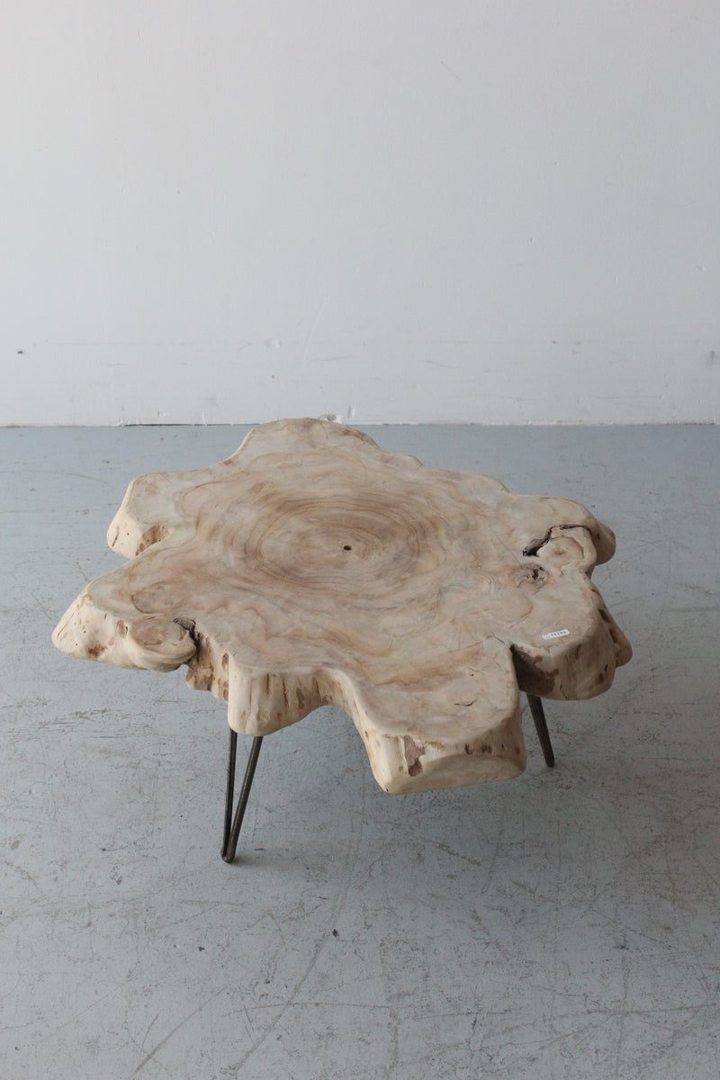 Wooden Side Table "Low" 木製サイドテーブル