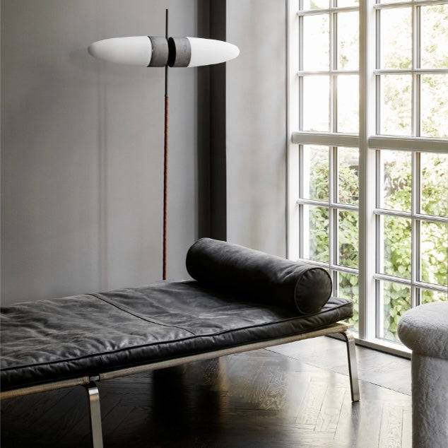 Bull Floor Lamp - Oxidized