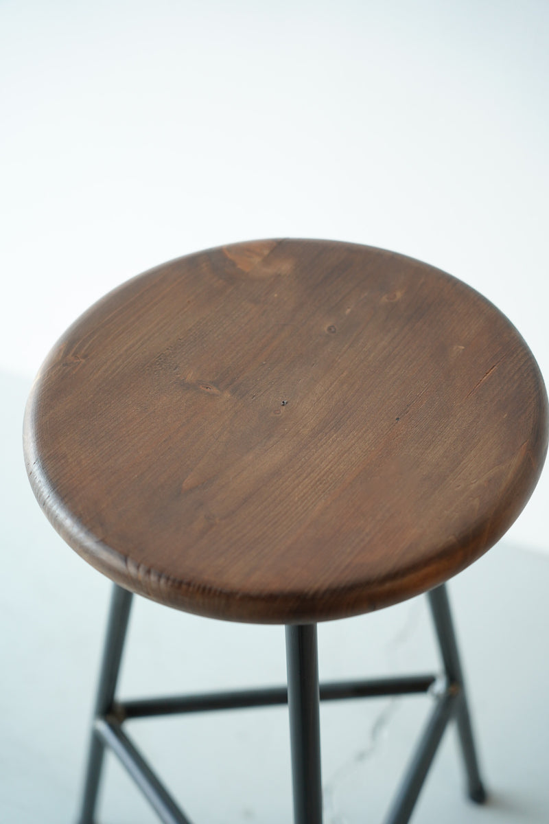 Wood Iron High Stool ウッド×アイアン ハイスツール