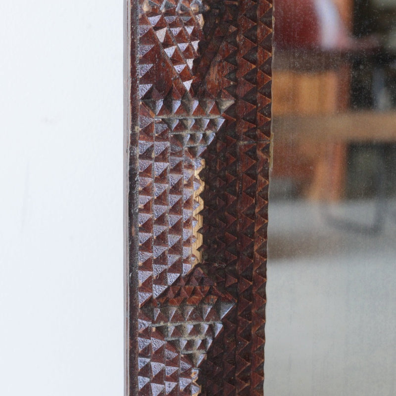 Wooden Wall Mirror 木製 ウォールミラー