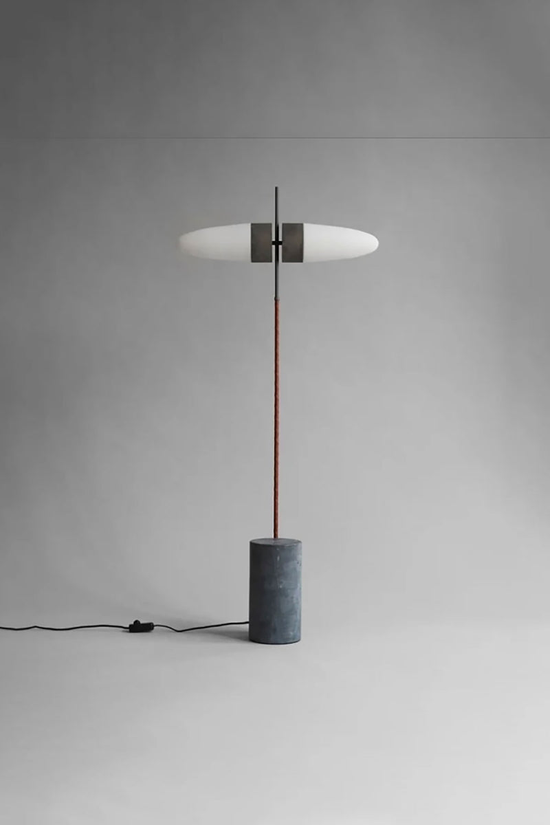 Bull Floor Lamp - Oxidized