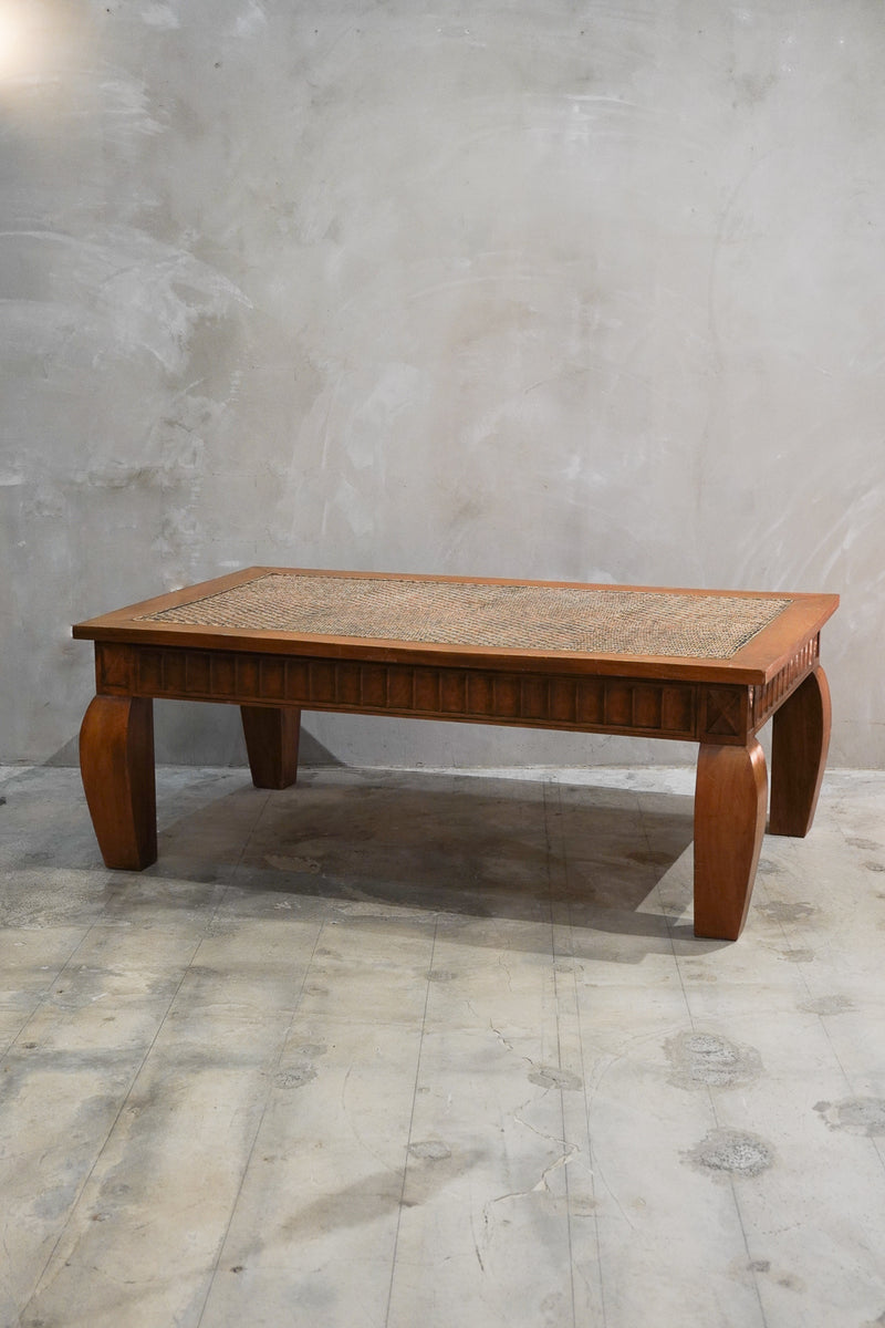 Vintage Rattan Coffee Table ラタンコーヒーテーブル