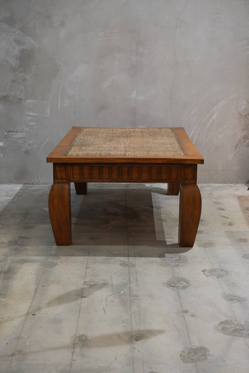 Vintage Rattan Coffee Table ラタンコーヒーテーブル