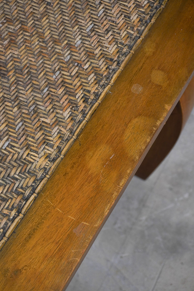 Vintage Rattan Coffee Table ラタンコーヒーテーブル