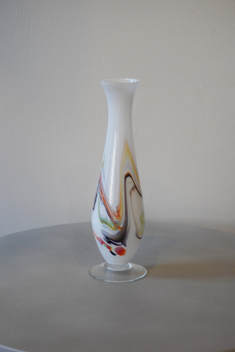 Venezia Murano Glass Flower Vase フラワーベース