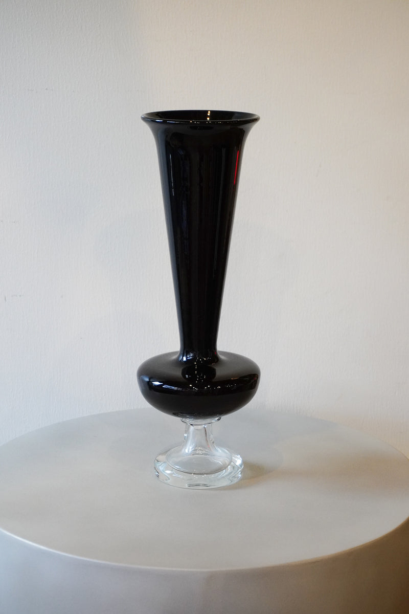 Vintage Glass Flower Vase フラワーベース