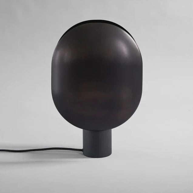 Clam Table Lamp - Burned Black