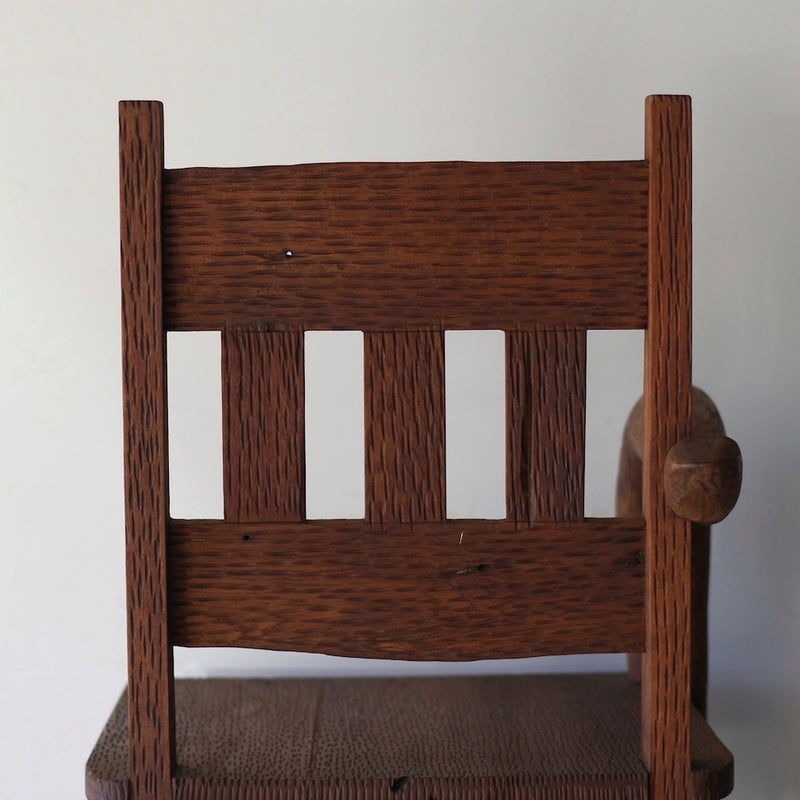Wooden counter chair