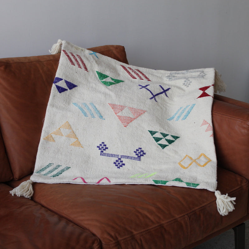 Moroccan Cushion / Beni ourain , Azilal 67×67 / Multi