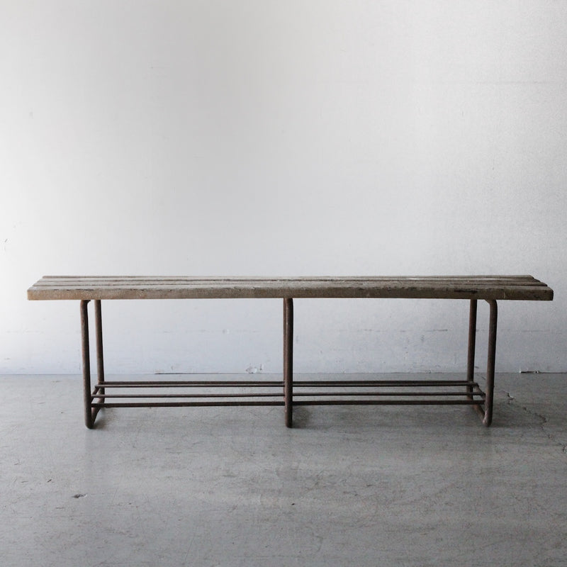 Wooden Bench 木製ベンチ 4/26迄1点HOLD