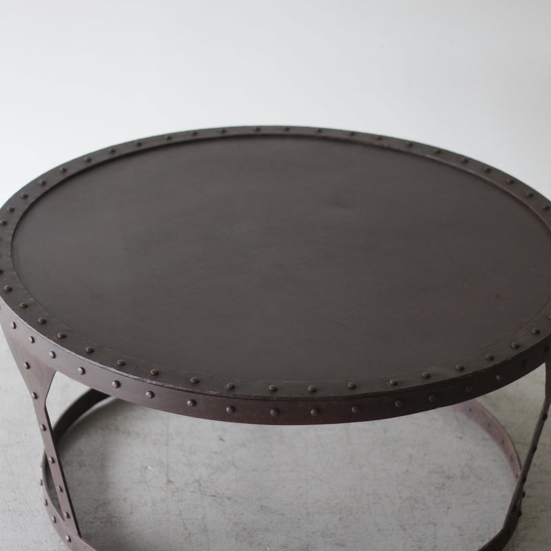 Steel Round Coffee Table