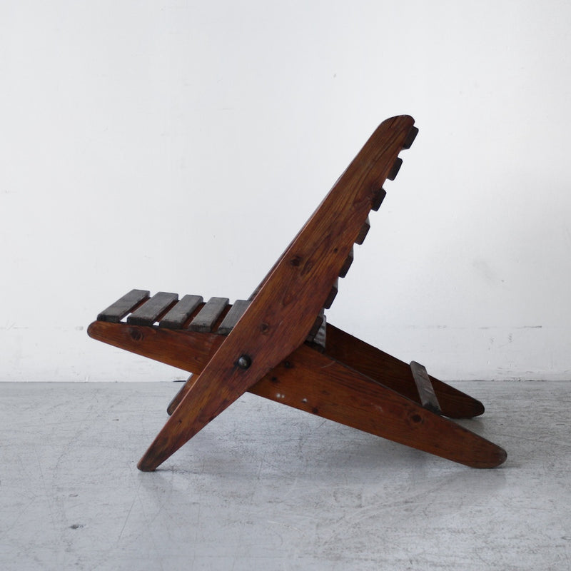 Folding Wooden Chair 木製 フォールディングチェア