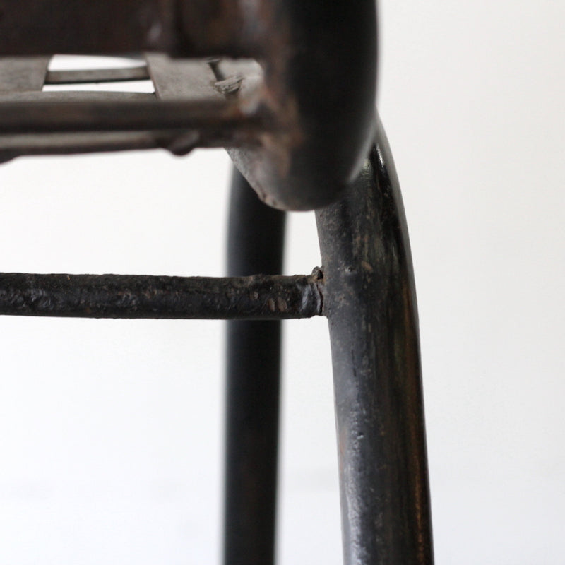 Vintage Iron Stacking Chair