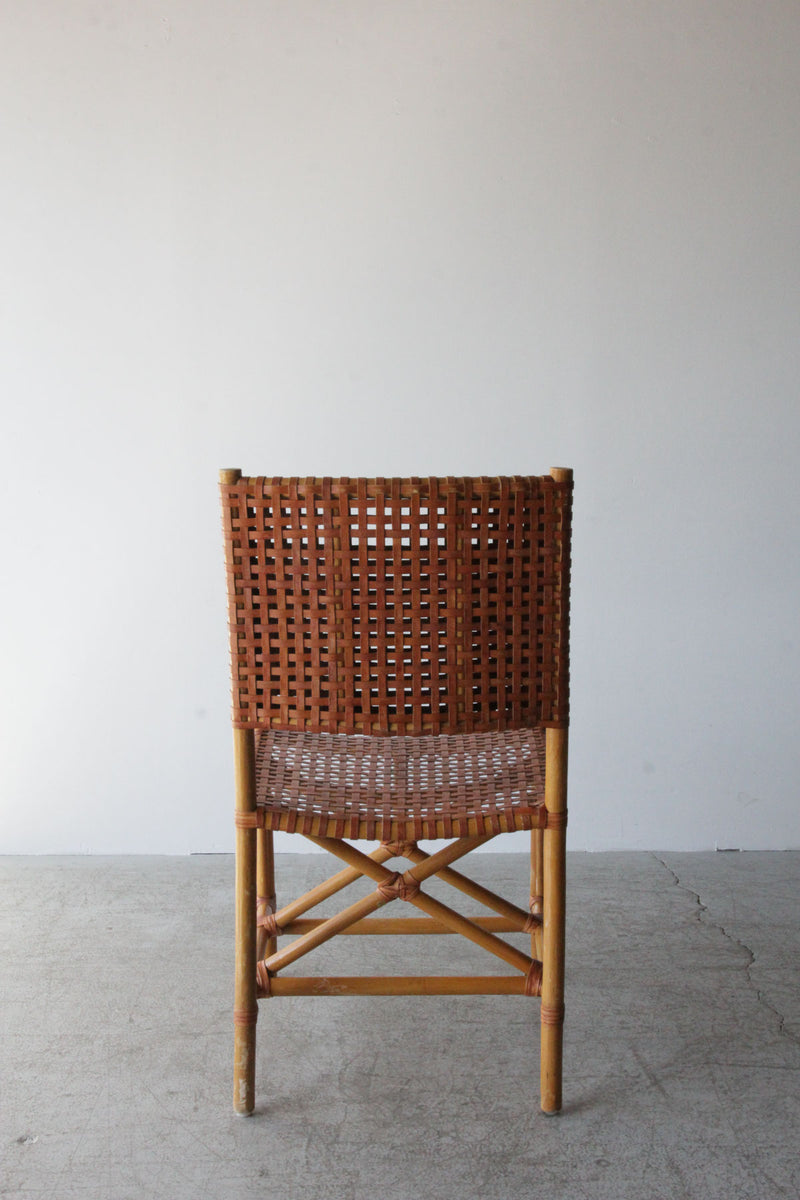 Wooden Leather Dining Chair レザー ダイニングチェア