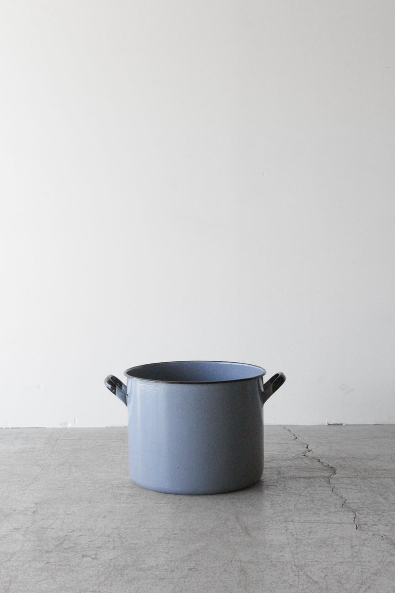 Enamel Pot "gray" ホーロー鍋