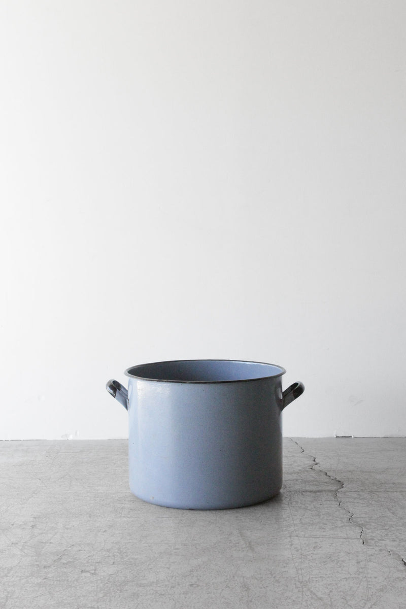 Enamel Pot "gray" ホーロー鍋