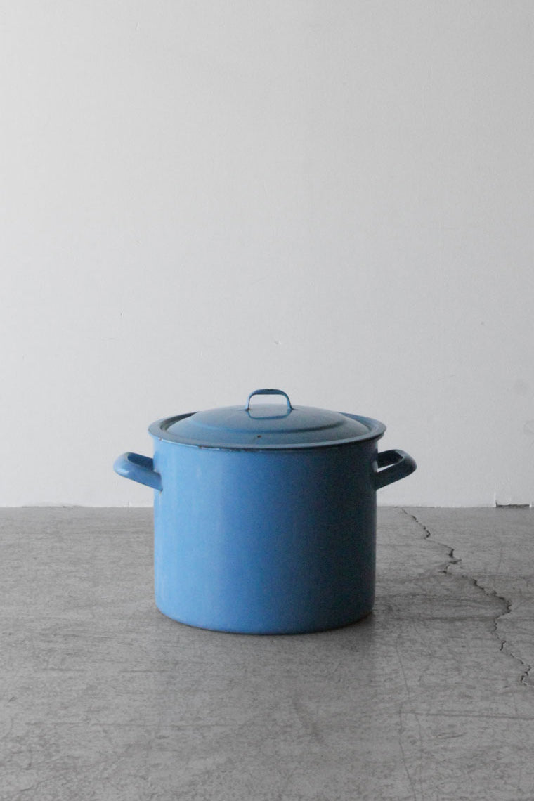 Enamel Pot "turquoise" ホーロー鍋