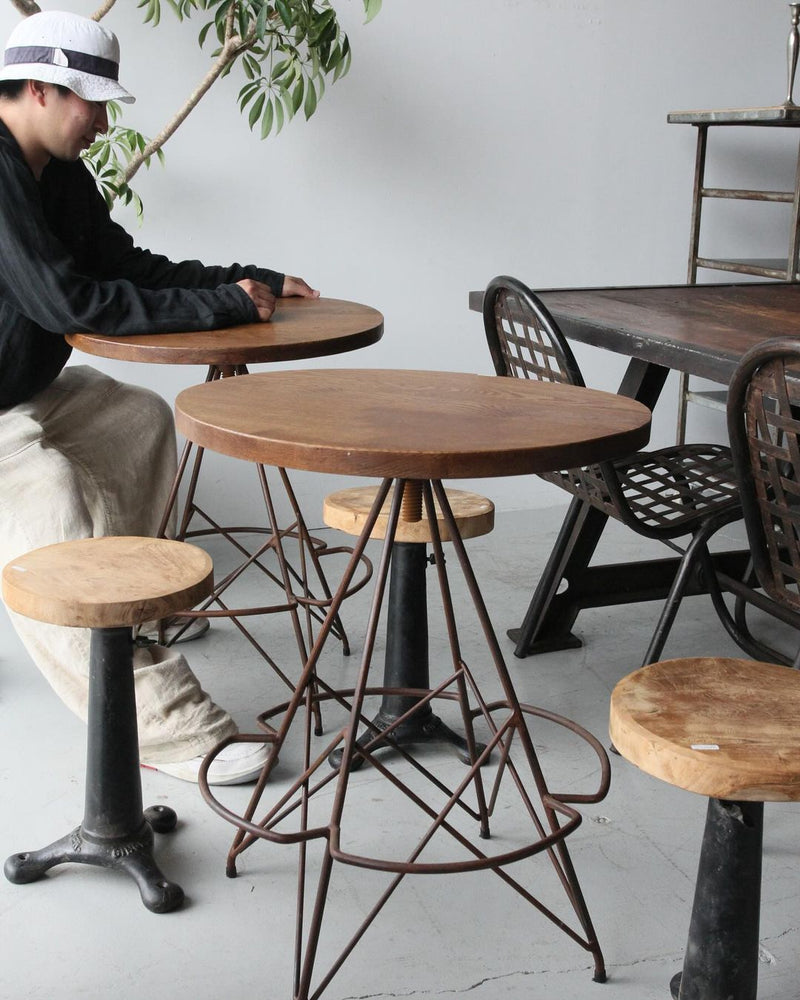 Industrial Round Side Table ラウンドサイドテーブル