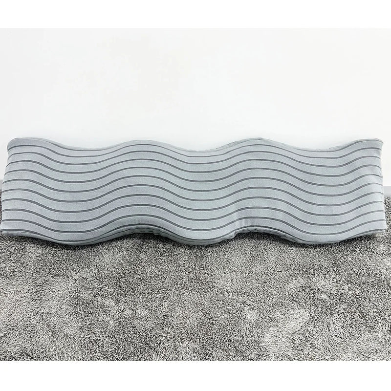 Fabric object "Wave line" Long Ash gray