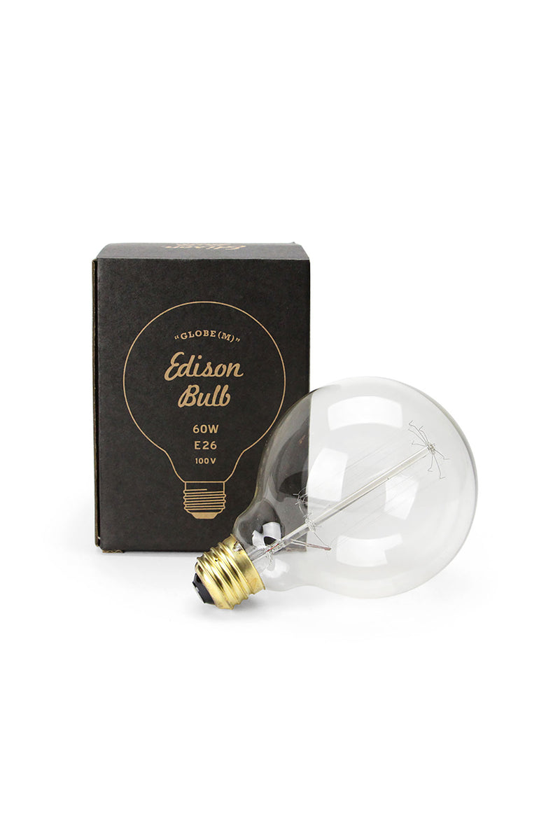 Edison Bulb “Globe (M) / 60W / E26”