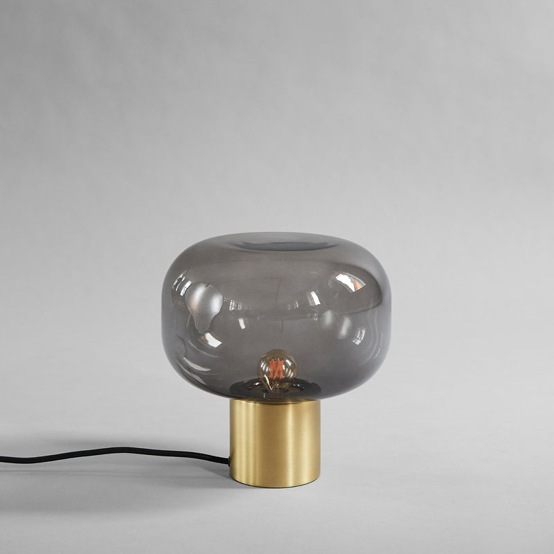 Mushroom Table Lamp - Brass