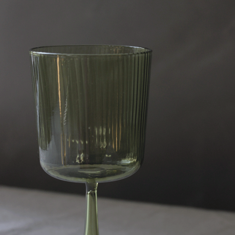 mod. Luisa | calice -rainette green  Glass set
