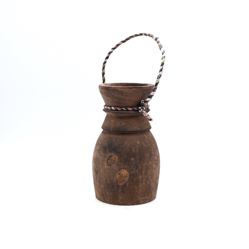 Vintage Wood Pot
