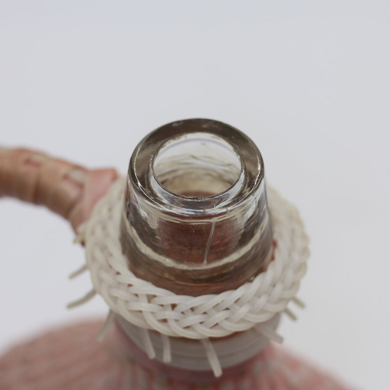 Vintage Wicker Bottle M size