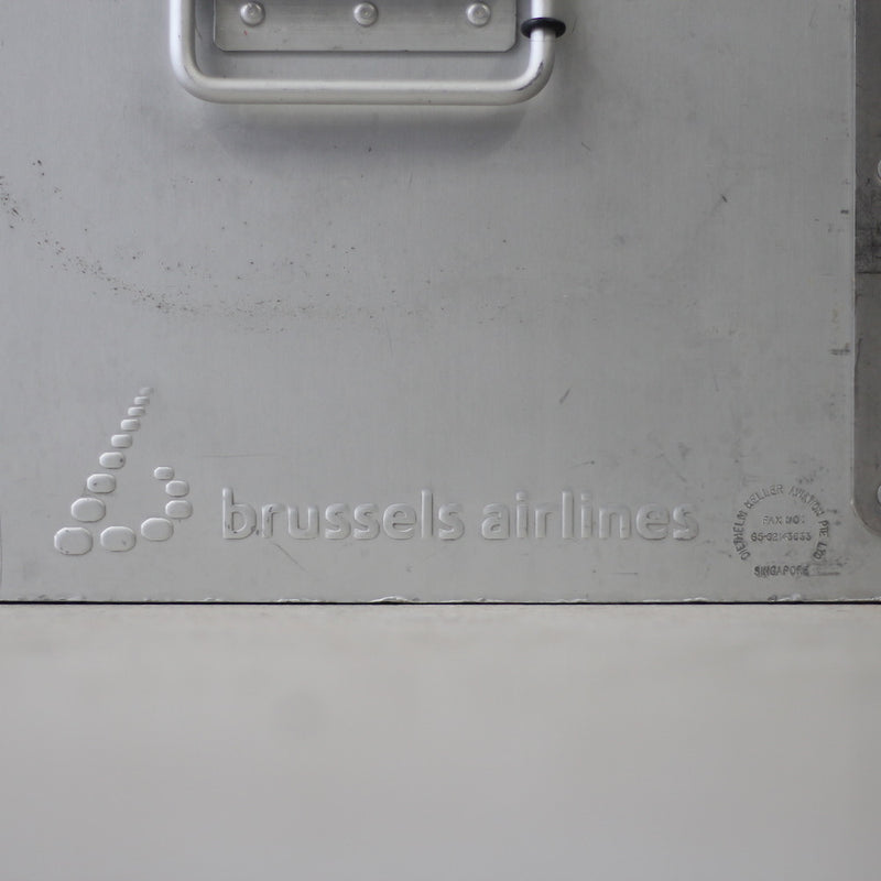 Vintage Galley box "brussels airlines"