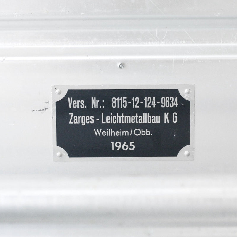 ZARGES Aluminum Trunk Case  L ツァーゲス トランクケース Lサイズ