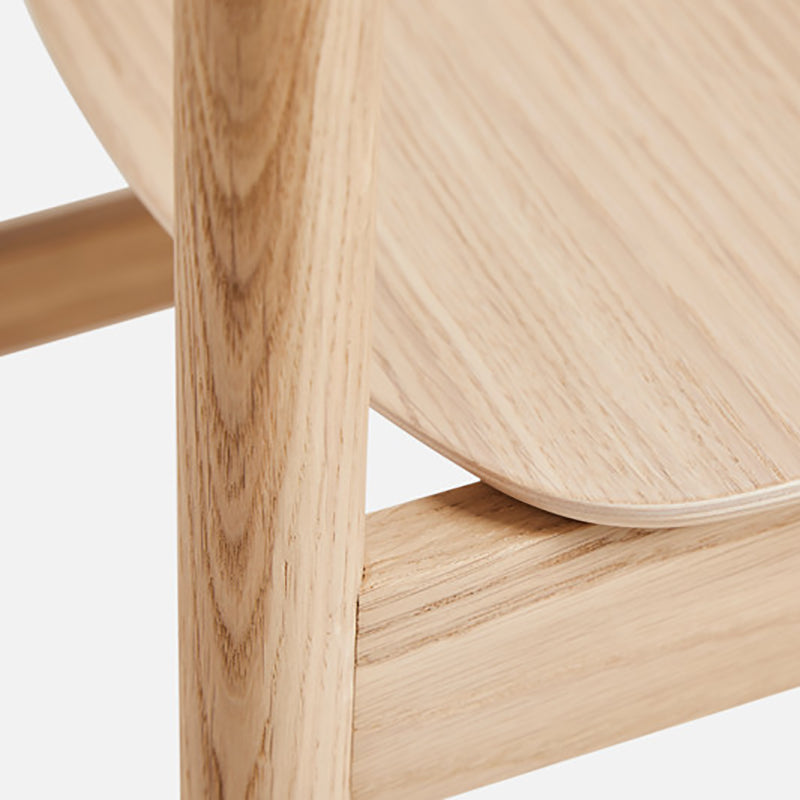 Pause dining chair 2.0 White pigmented oak