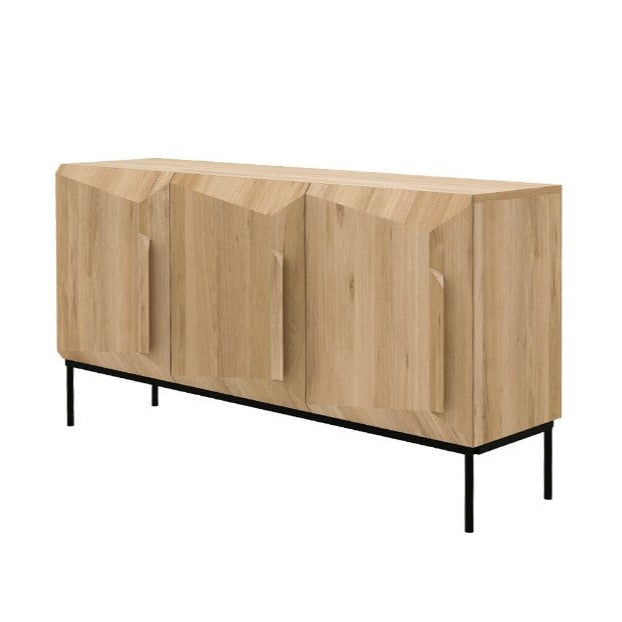 Oak Stairs Sideboard - 3 doors / OUTLET(HOLD)